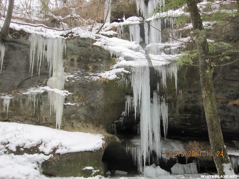 Hocking Hills Winter Hike - 2011