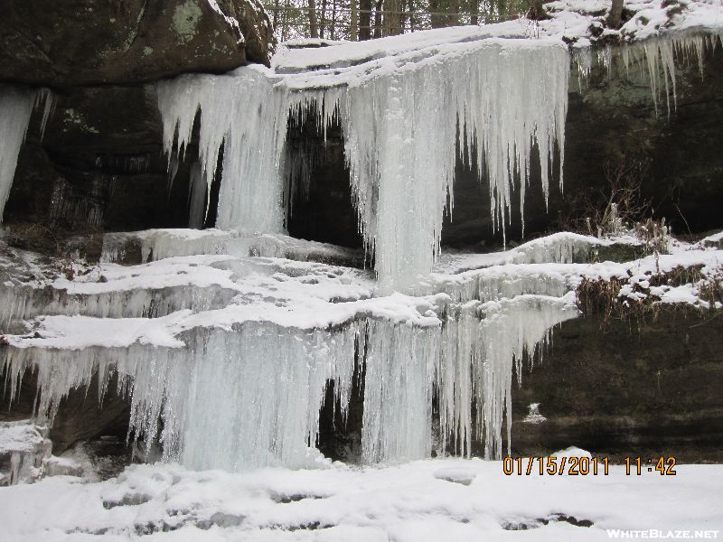 Hocking Hills Winter Hike - 2011