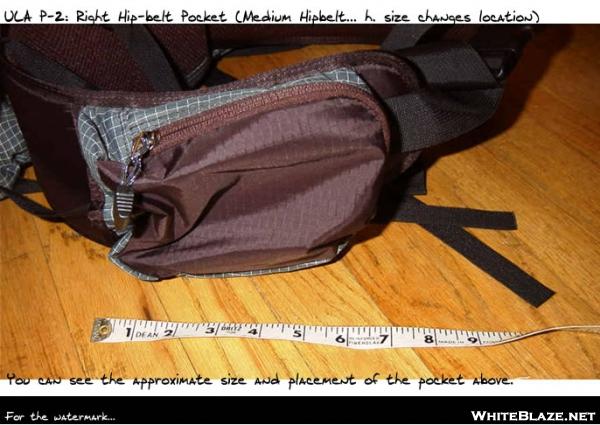 P-2: Hipbelt Pocket