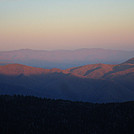 Fall Sunset from near Clingmans Dome