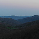 dusk at overmtn shelter by hikerboy57 in Views in North Carolina & Tennessee