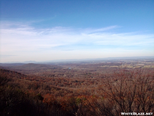 Westward View from Bears Den Overlook 1 Dec 07