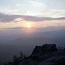 Sunset from Hightop Mtn SNP Aug 2010