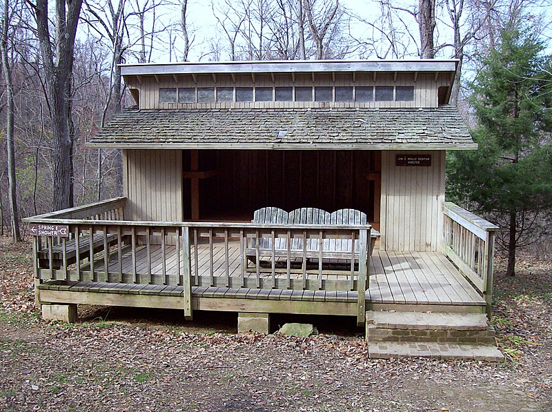 Jim and Molly Denton Shelter Nov 2011 Front Royal to Harpers Ferry