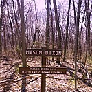 Mason Dixon Line by Furlough in Trail & Blazes in Maryland & Pennsylvania