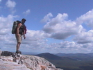 Steve Finishing In 2010 by Turtleback NOBO in Thru - Hikers