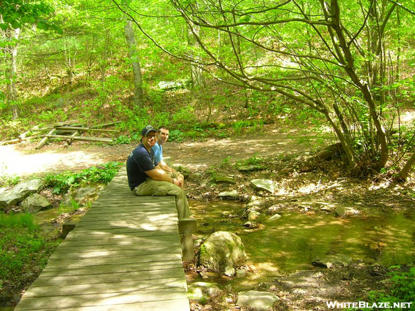 Me 7 My Friend Bob When We Section Hiked A Part Of A.t In Pa