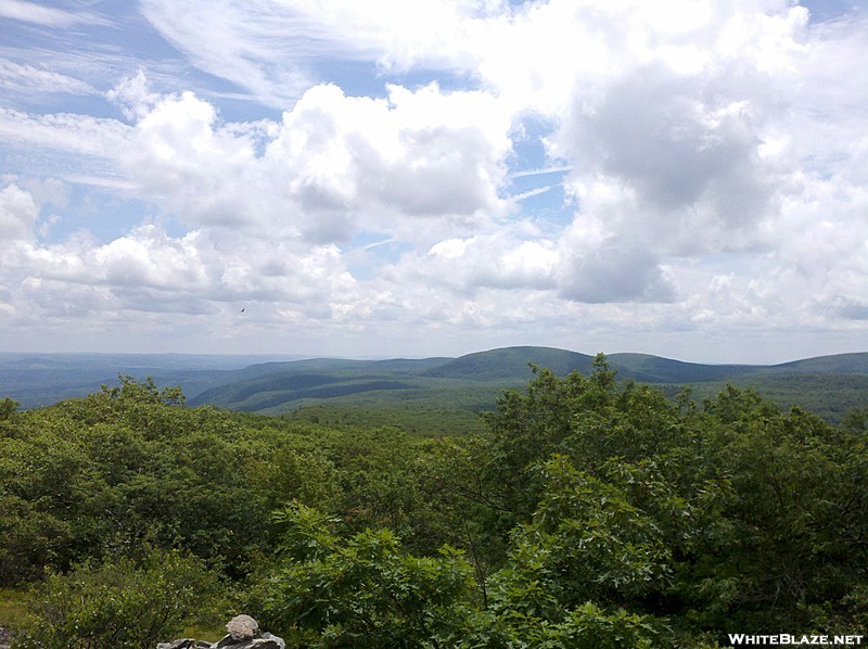 Eastern Taconic Escarpment, Bear and Gridley Mountains from Race Mountain South "Summit,"