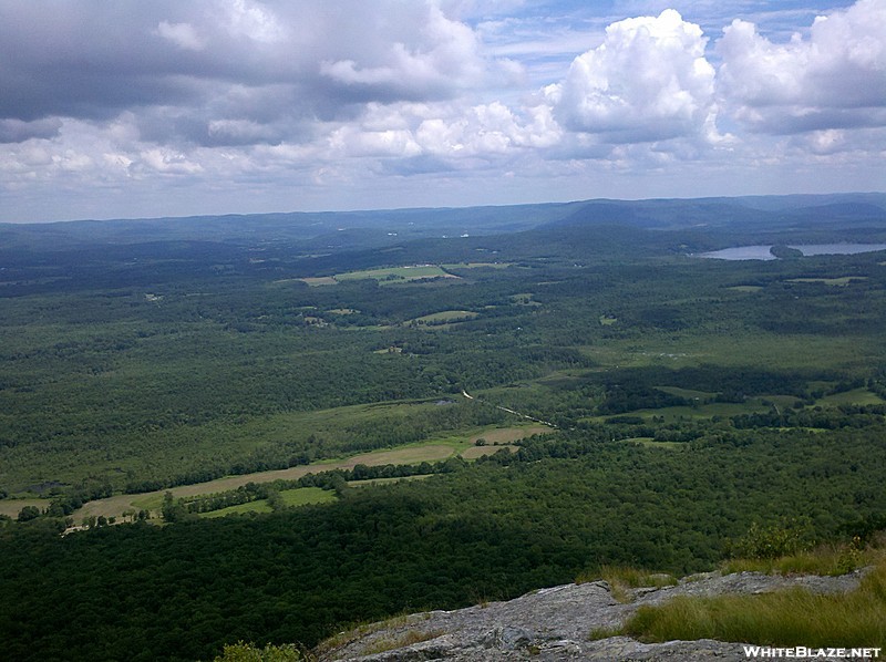 Housatonic Valley, Southeastward from North End of Race Mountain Cliff-Walk, Mt. Washington, Mass.