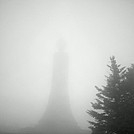 Massachusetts War Memorial, Enshrouded in Fog, Mt. Greylock, July 3, 2011 by Driver8 in Views in Massachusetts