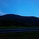 Mt. Williams at Dusk, from Across Mt. Williams Reservoir, North Adams, MA July 3, 2011