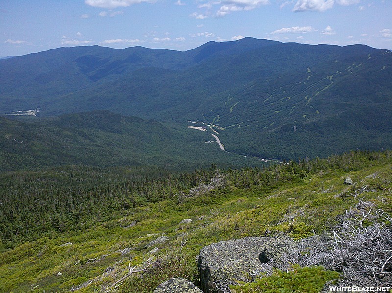 Pinkham Notch and Carter-Moriah-Wildcat Range from Boott Spur Trail