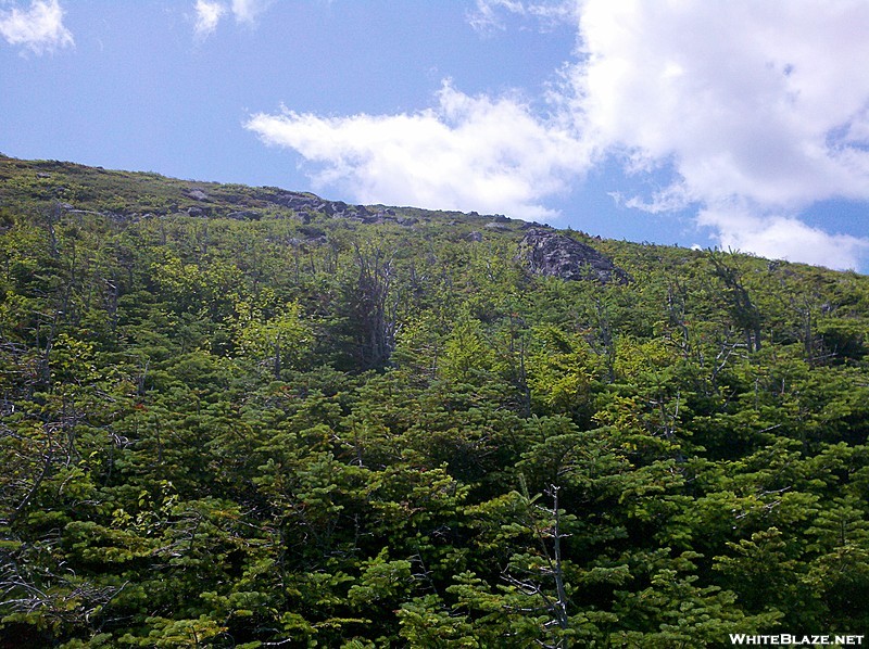 Boott Spur Shoulder from Near Split Rock