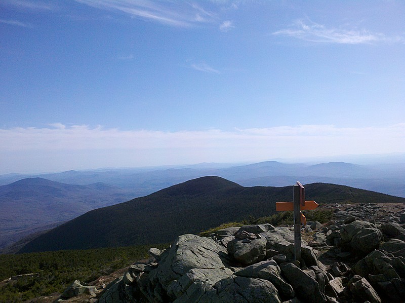 Mount Moosilauke Summit to South Peak, May 5, 2012