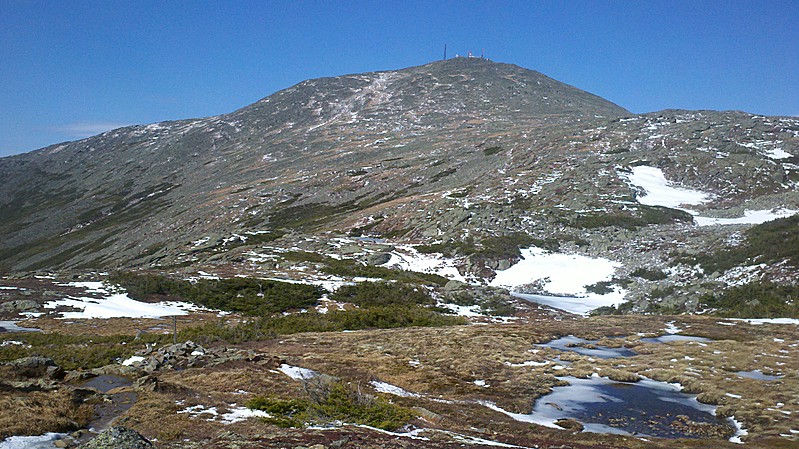 Mt. Washington and Lakes of the Clouds from Crawford Path