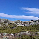 Up to Lakes of the Clouds Hut from Rocky Promontory Along Ammo Trail