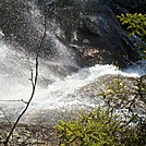 Splashdown Area Below Second Upper-most Main Falls Along Ammonoosuc Ravine Trail
