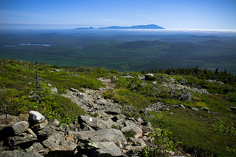 Katahdin from White Cap Mt.