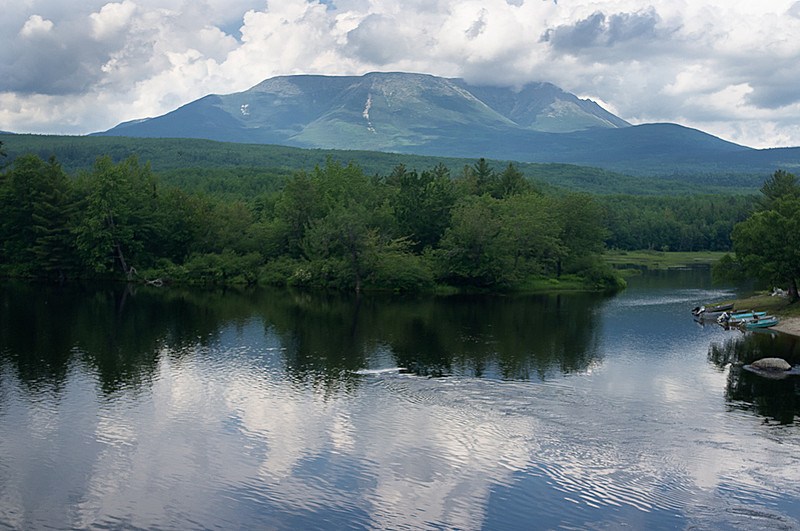 Katahdin from Abol Bridge