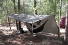 Hammocksetup by Buffalo Skipper in Hammock camping