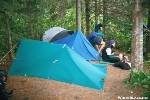 Nahmakanta Lake campsite