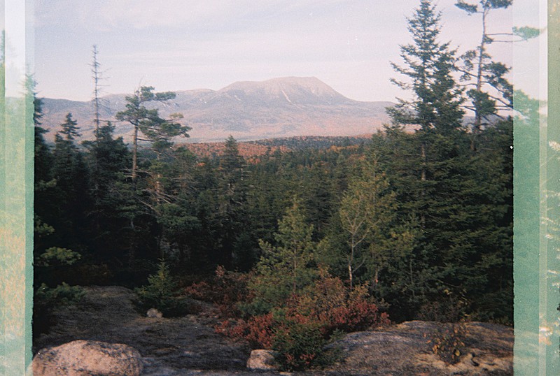 Katahdin from trail 1985