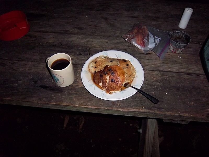 upper goose pond cabin breakfast