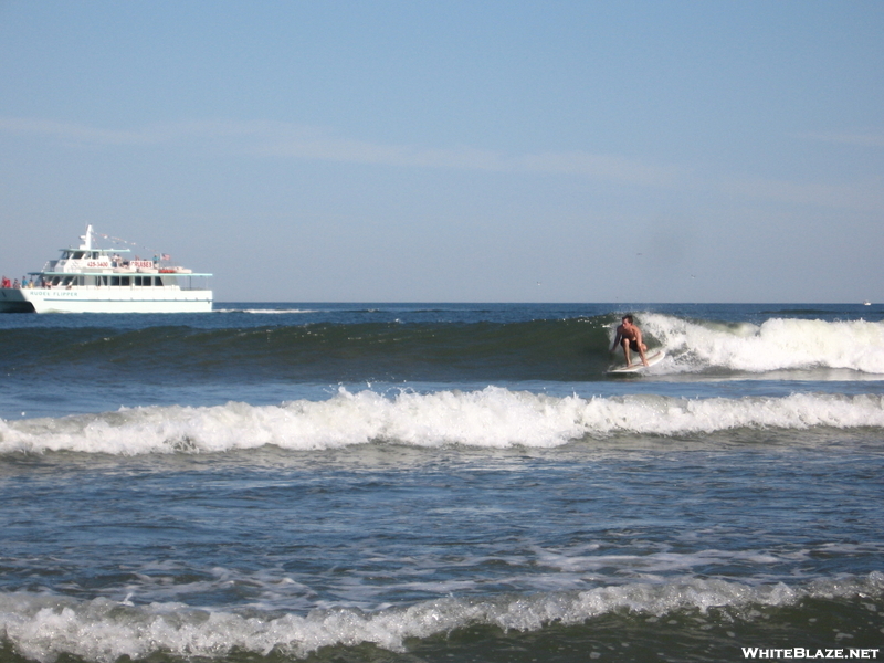 Riding A Bit Of Wave