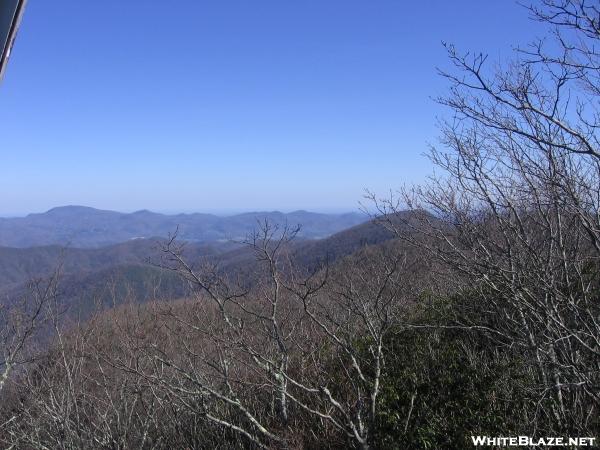 View from the firetower on Albert Mountain