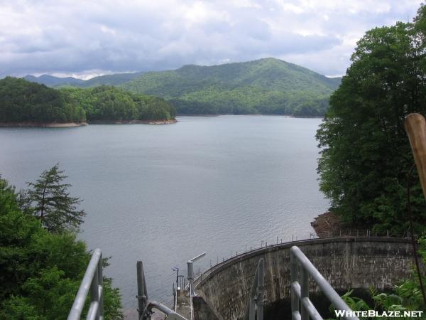 Lake Fontana near the Dam