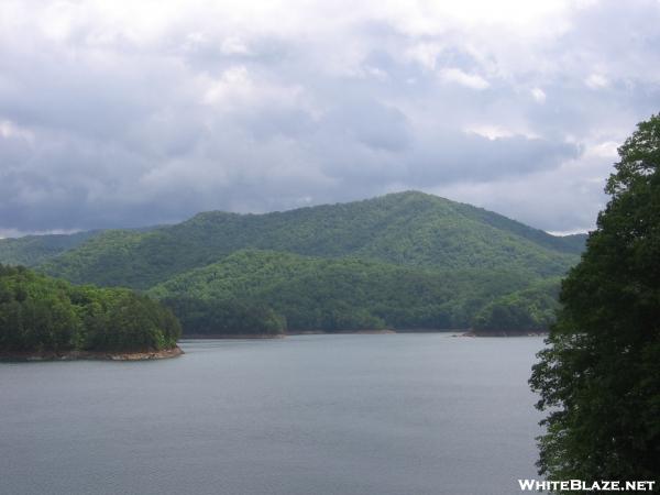 Lake Fontana near the Dam