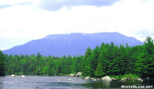 Katahdin above the West Branch