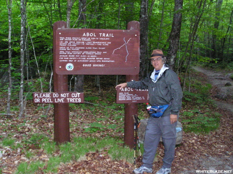 Clyde Heads Up Katahdin To Start His 08 Mega Hike.