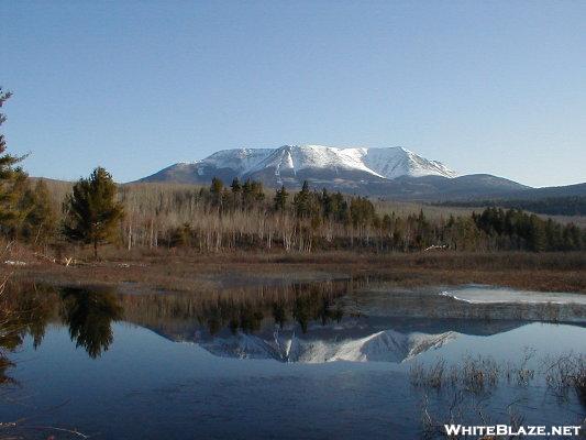 Katahdin in April