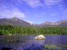 Katahdin From Sandy Stream Pond In June 2008 by TJ aka Teej in Katahdin Gallery