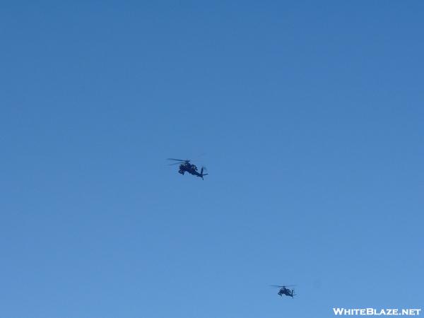 AH64-D Choppers buzzing Max Patch