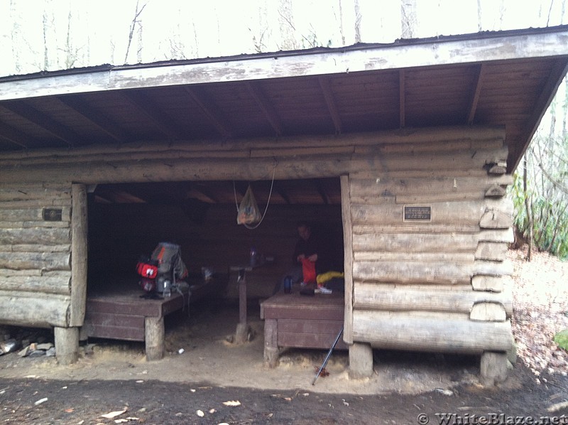 Flint Mountain Shelter Feb 2014