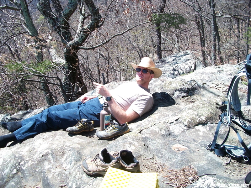 Teddy At The Glass Hollow Overlook