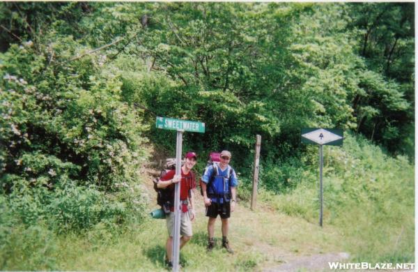 Sweetwater Road near Stecoah Gap