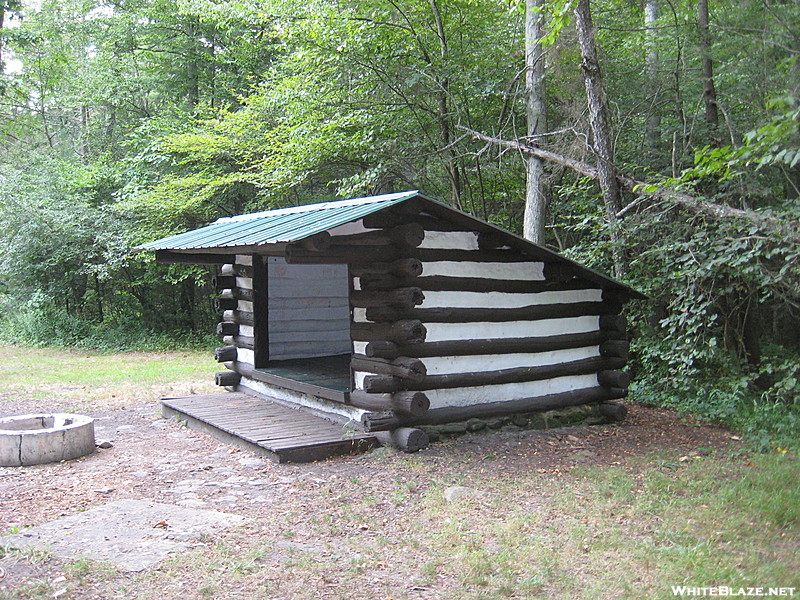 Antietam shelter, 2011-08-01.