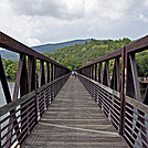 &quot;Foot&quot; bridge across the James River