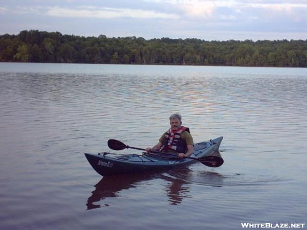 kayaking at couchville lake