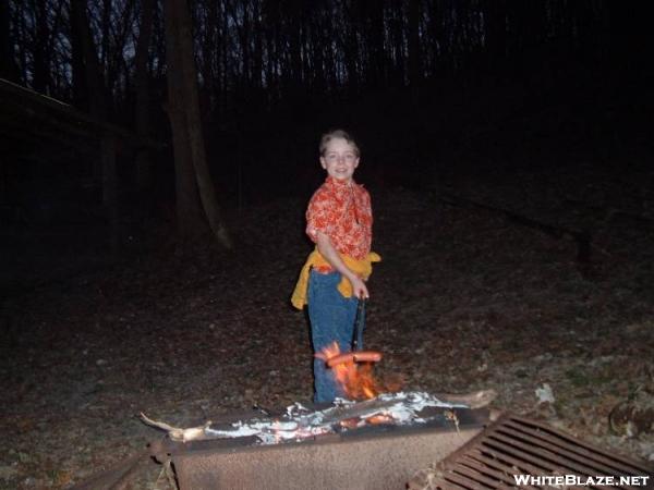 logan doing dinner