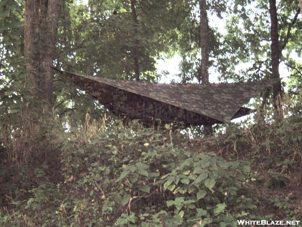 stealth hammock camping