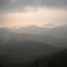 foggy morning on Albert Mt.