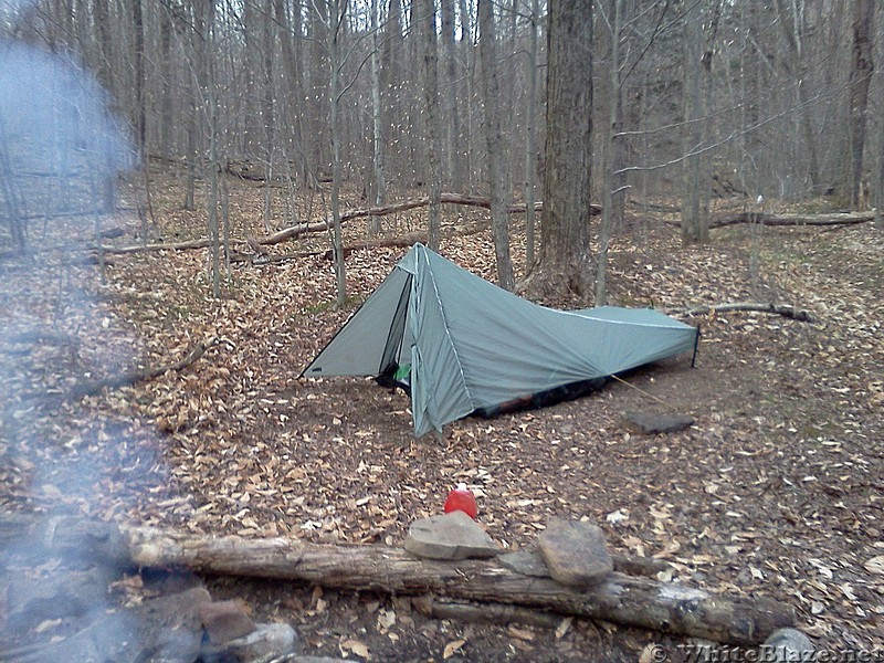 Tarptent Contrail on The Old Loggers Path 4/19/14
