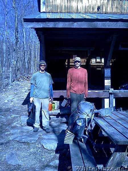 Cove Mountain Shelter.