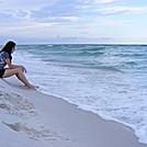 At the beach