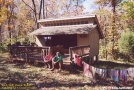 Jim & Molly Denton Shelter by Kerosene in Virginia & West Virginia Shelters