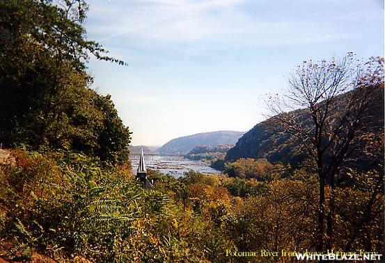 Walking Down into Harpers Ferry